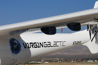 Illustration for article titled First Virgin Galactic White Knight II Photos